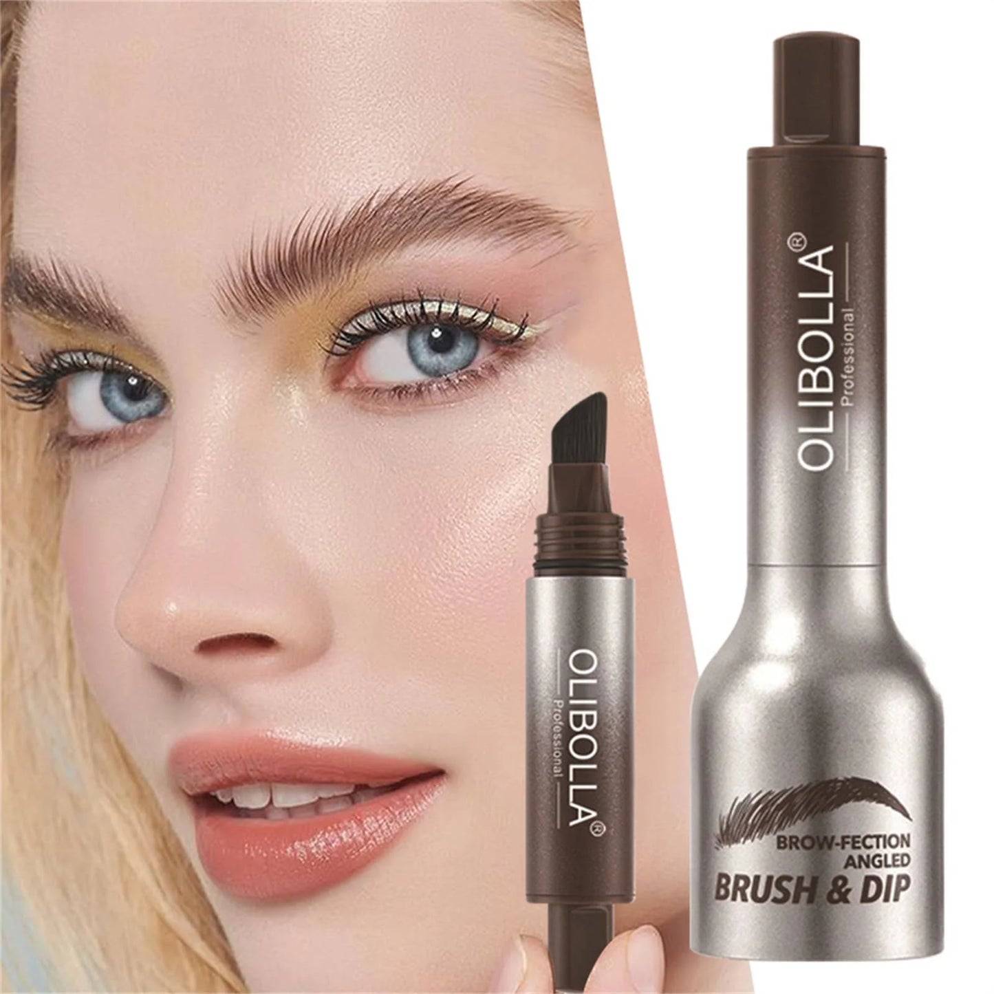 LAPIZ DE CEJA Olibolla Brush &amp; Dip