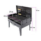 BBQ PORTATIL CON UTENCILIOS